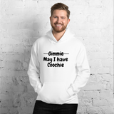 White May I? Hoodies