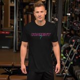 Black Short-Sleeve Consent? T-Shirt
