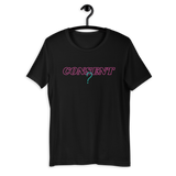Black Short-Sleeve Consent? T-Shirt