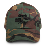 Green Camo May I? Dad hats
