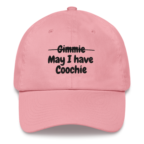 Pink May I? Dad hats