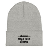 Heather Grey May I? Cuffed Beanies
