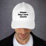 White May I? Dad hat
