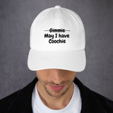 White May I? Dad hat