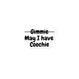 May I? Bubble-free stickers