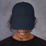 Navy May I? Dad hats