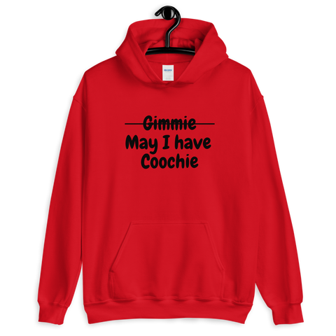 Red May I? Hoodies
