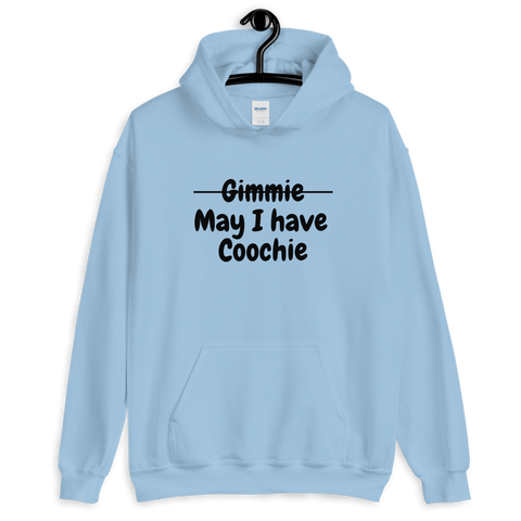 Light Blue May I?  Hoodies